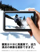 大疆Action6対応 強化ガラス保護フィルム【前面・背面用・アクションカメラアクセサリー・OSMO対応】