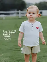 半袖Tシャツ キッズ 男の子 女の  子 テンセル リネン 薄手 通気性 お出かけ 夏
