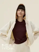 Bananain ユニセックス 春秋用外套【フード付き・フィット・カーディガン】（セットアップ対応）
