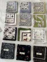 全棉薄型フラワープリントスカーフ【旅行用・おしゃれ・女性用】