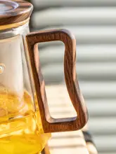 ティーセット 功夫茶カップ 家庭用 耐熱 温度 こし器 茶の分離 ティーポット 小型 シングルポット ティートレイ