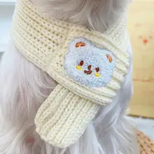ペット用 帰省用スカーフ【猫・犬用・クリスマス・誕生日・冬用】