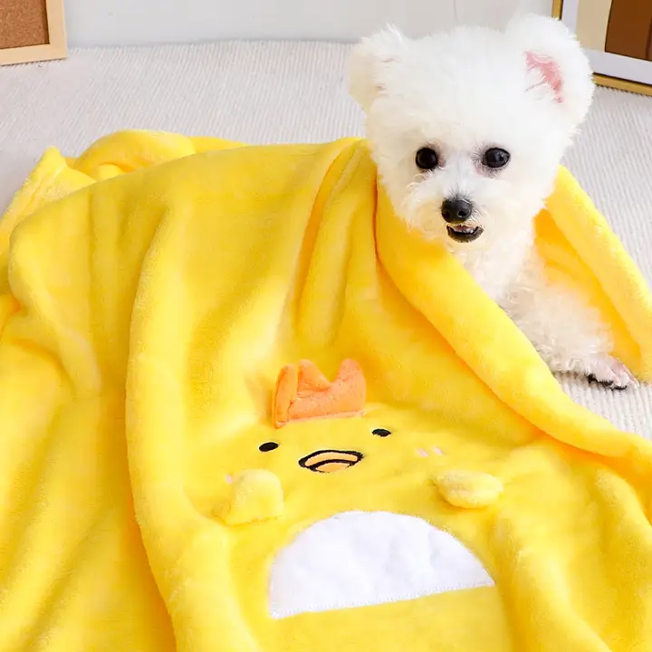 犬用冬季保温毛布【柔らかさと暖かさ・可愛いデザイン】