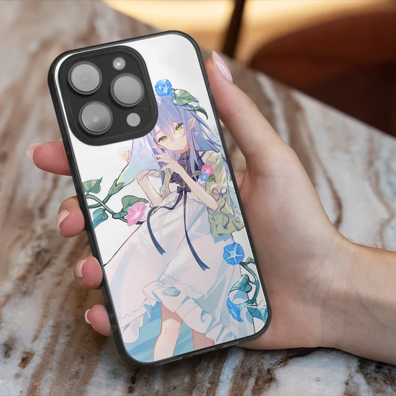 イラストレーター羽织とのコラボスマートフォンケース：ガジェットマニアックが選ぶ小柄スカートデザインの保護壳