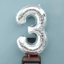 大号数字バルーン【成人用・子供用・婚礼・誕生日装飾】