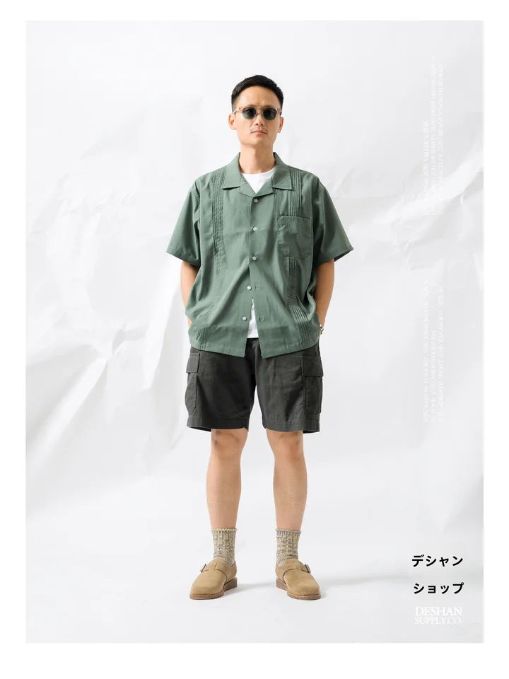 KriffMayer ヴィンテージミリタリースタイル M51工事用ショートパンツ【夏用・快適・フィット】
