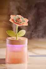 栀子花デザイン USB加湿器【女性用・家庭用・寝室に最適】