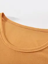 半袖Tシャツ レディース Uネック 韓流 シンプル デザイン性 スリム きれいめ 着回し 夏