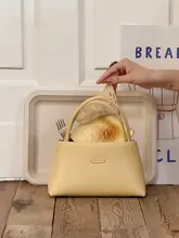 洗練されたデザイン！クリームケーキ風のレディースハンドバッグ【ショルダー・斜め掛け対応】