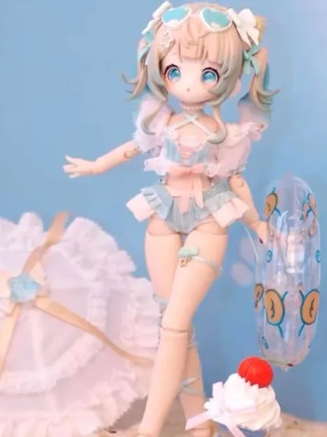 万梦SugaryGirls BJDドールフィギュア：可愛いブラインドボックスでランダムな女の子キャラを手に入れる