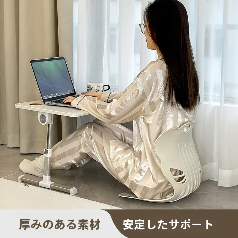 骨盤立てて座るための腰サポートクッション：ミディアムバタフライモデルの実用性解析