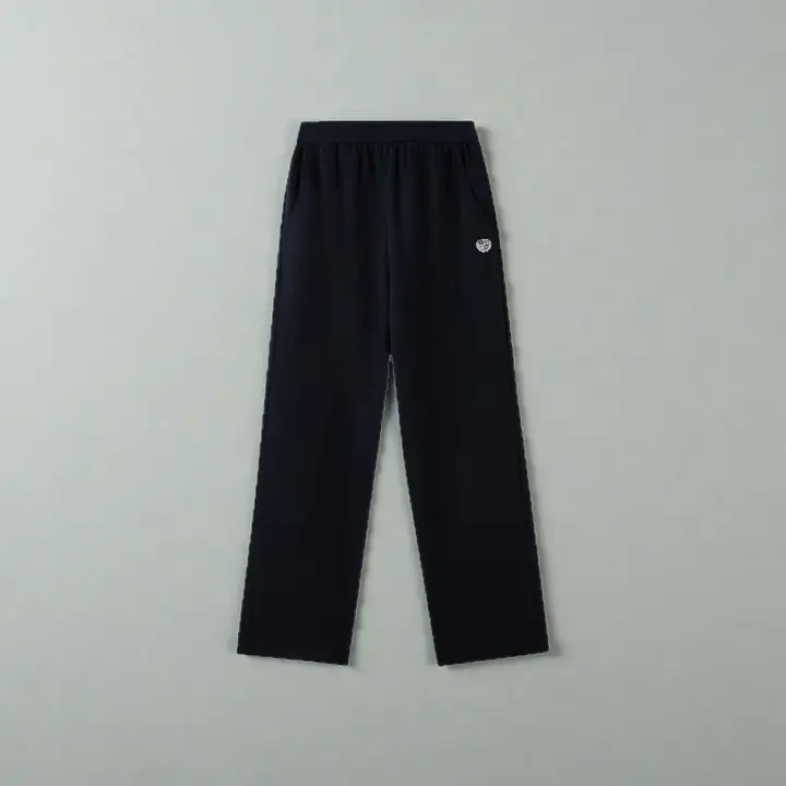 カジュアル学院風刺繍入り男児直筒パンツ【秋冬用】