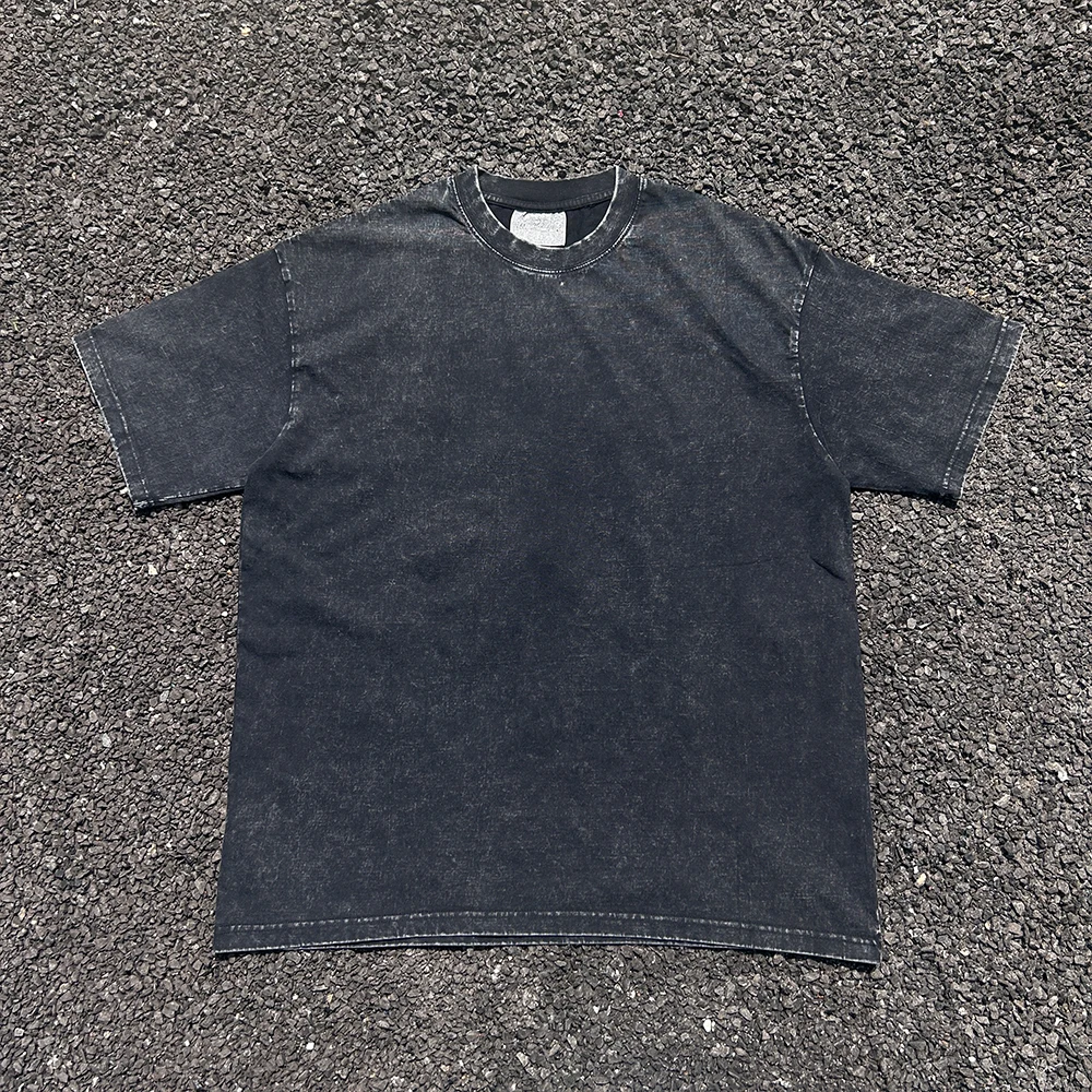 ダメージ加工ウォッシュTシャツ：色あせ防止と復活の実際の仕組み