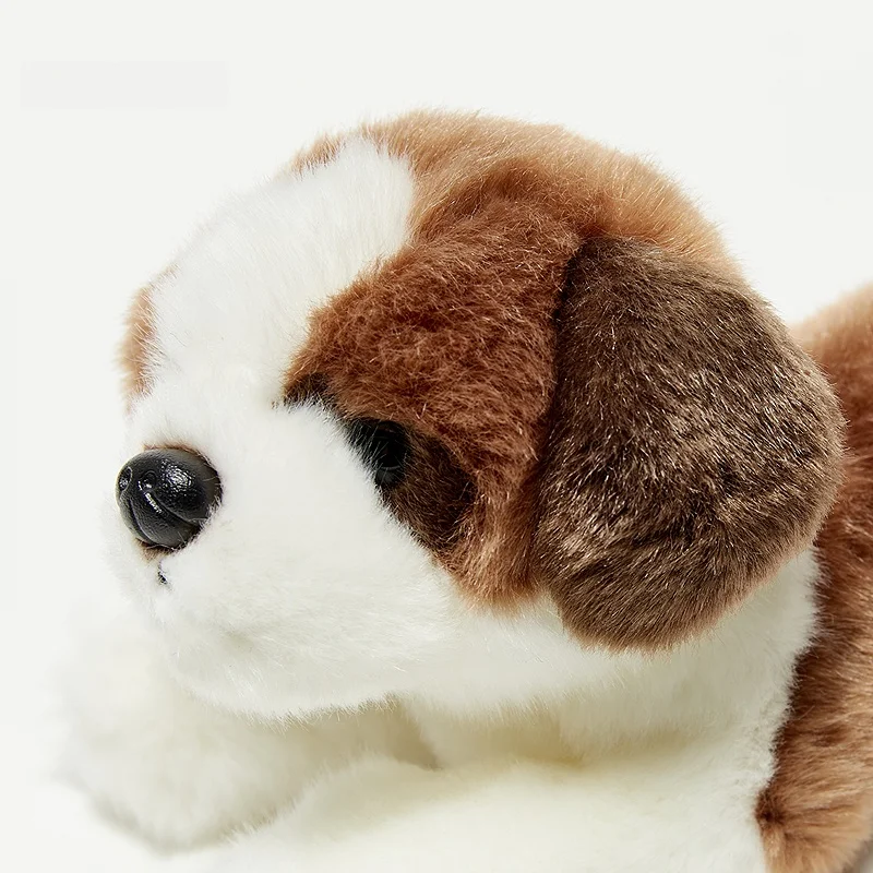 かわいいデザインの野生犬ぬいぐるみ：趣味・創造的な毛並みで楽しめる公仔