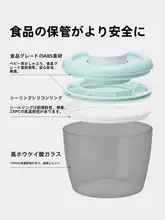 保存ボトル 燕の巣 花膠 密閉容器 遮光 耐熱ガラス 煮沸消毒可 食品グレード プッシュ式 小分け 収納
