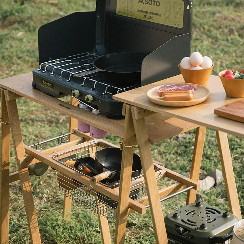 自然と食事を結びつけるには、Naturehikeのアウトドアモバイルキッチンがベスト？