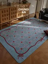 ヴィンテージ風ラグ【リビング・寝室用・無フォルム・高級感あり】（セットアップ対応）