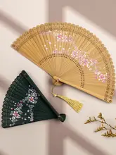 全竹製舞扇子【携帯用・夏用・クラシックデザイン】