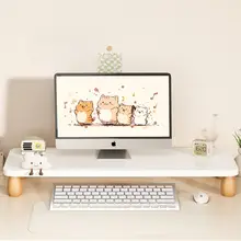 快適な作業環境を実現！デスクトップ用モニター昇降スタンド【ノートパソコン対応・ ergonomicsデザイン】