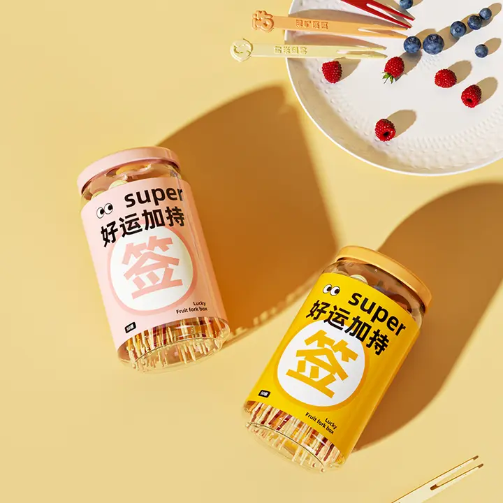 使い捨てフルーツフォーク【家庭用・食品グレード・プラスチック製】