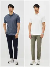 JSSD HOMME 軽量ゴムウエスト ウォッシャブルフリースストレートパンツ【秋冬用・メンズ・カジュアル】