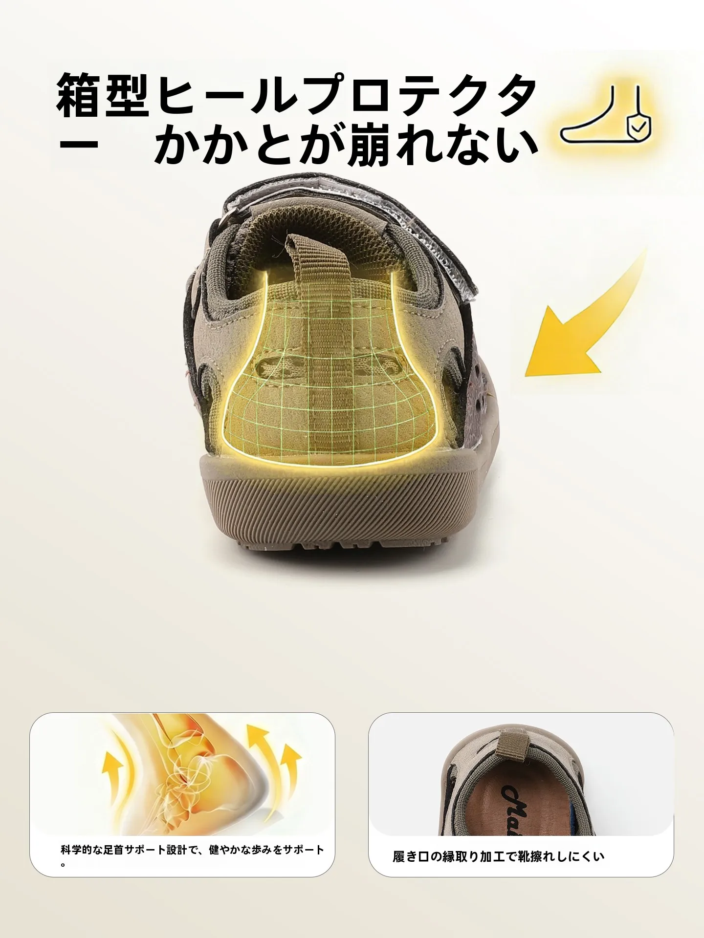 通気性のあるソフトソール夏用歩行靴：防滑・低帮・天然橡胶底の歩きやすさを実証
