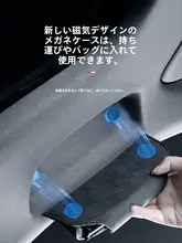 オーディA6L用眼鏡ホルダー【磁石収納・インテリアアクセサリー】