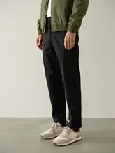 CAREOFLORD メンズ重厚ゴムウエスト通勤用カーゴパンツ【春秋用・フィット・ファッション】