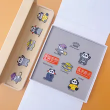 ハロウィンパンダデザインの記念品【子供向け・中国伝統のギフト】