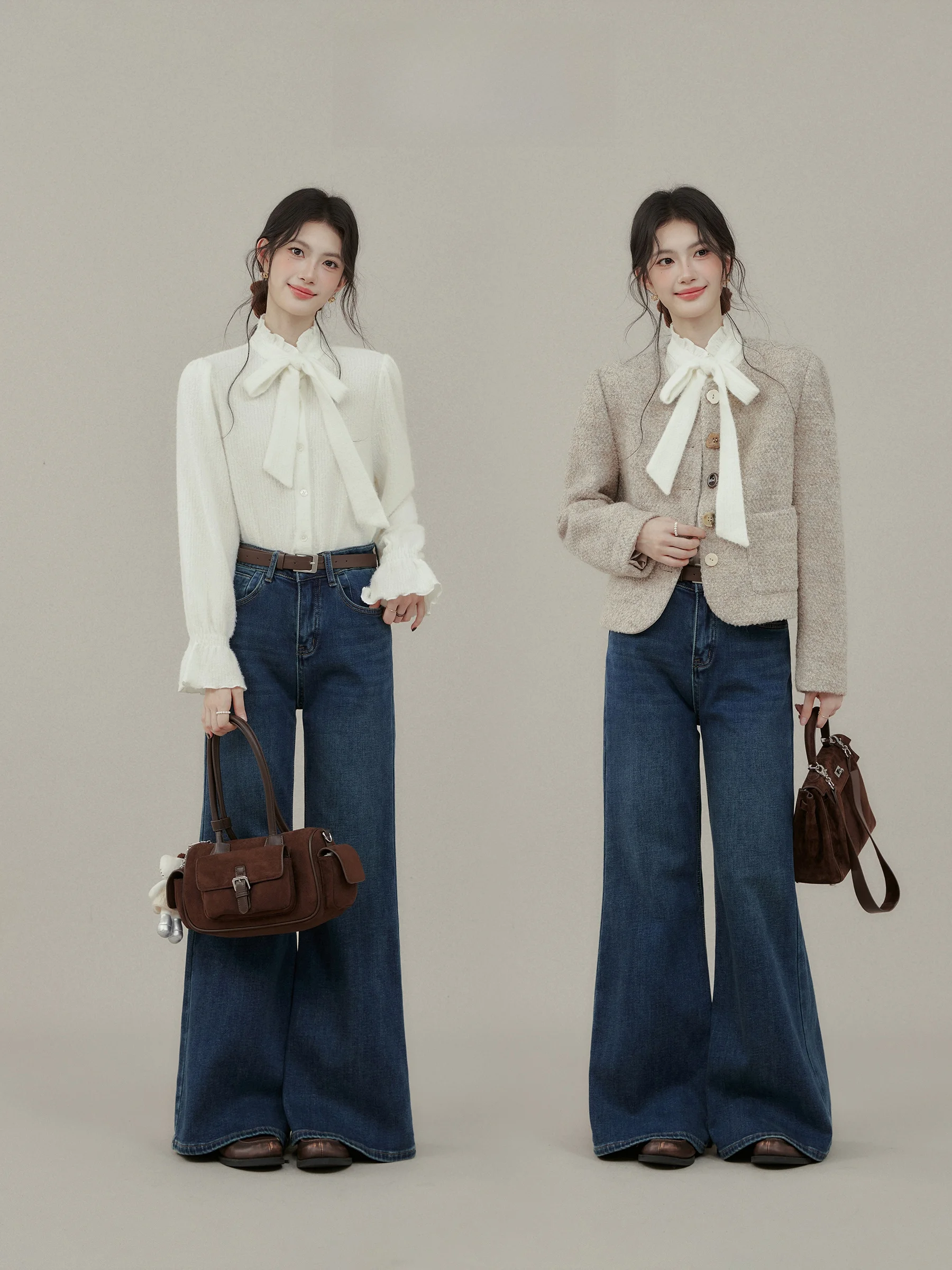 リボンデザインシャツコレクション