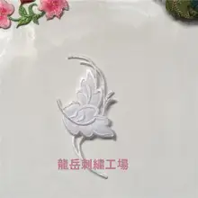 刺繍デザインの布地補修シール【衣類・カーテン・ソファ用・花モチーフ】