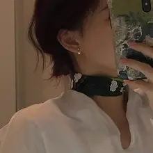 復古デザインのパールピアス【極上の柔らかさ・シンプル・ユニセックス】（セットアップ対応）