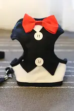 調整可能なベストスタイル犬用ハーネスリード【逃げ防止・小型犬向け】