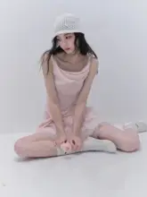 甘美で魅力的！一字肩バンド付きドレス【シフォン素材・デート用・柔らかい】