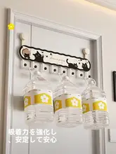 穴あけ不要の強力吸盤フック【ドア裏掛け・衣類や帽子収納に最適】
