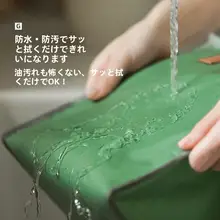 おしゃれで便利！防水防油の保温弁当袋【通勤用・手提げデザイン】
