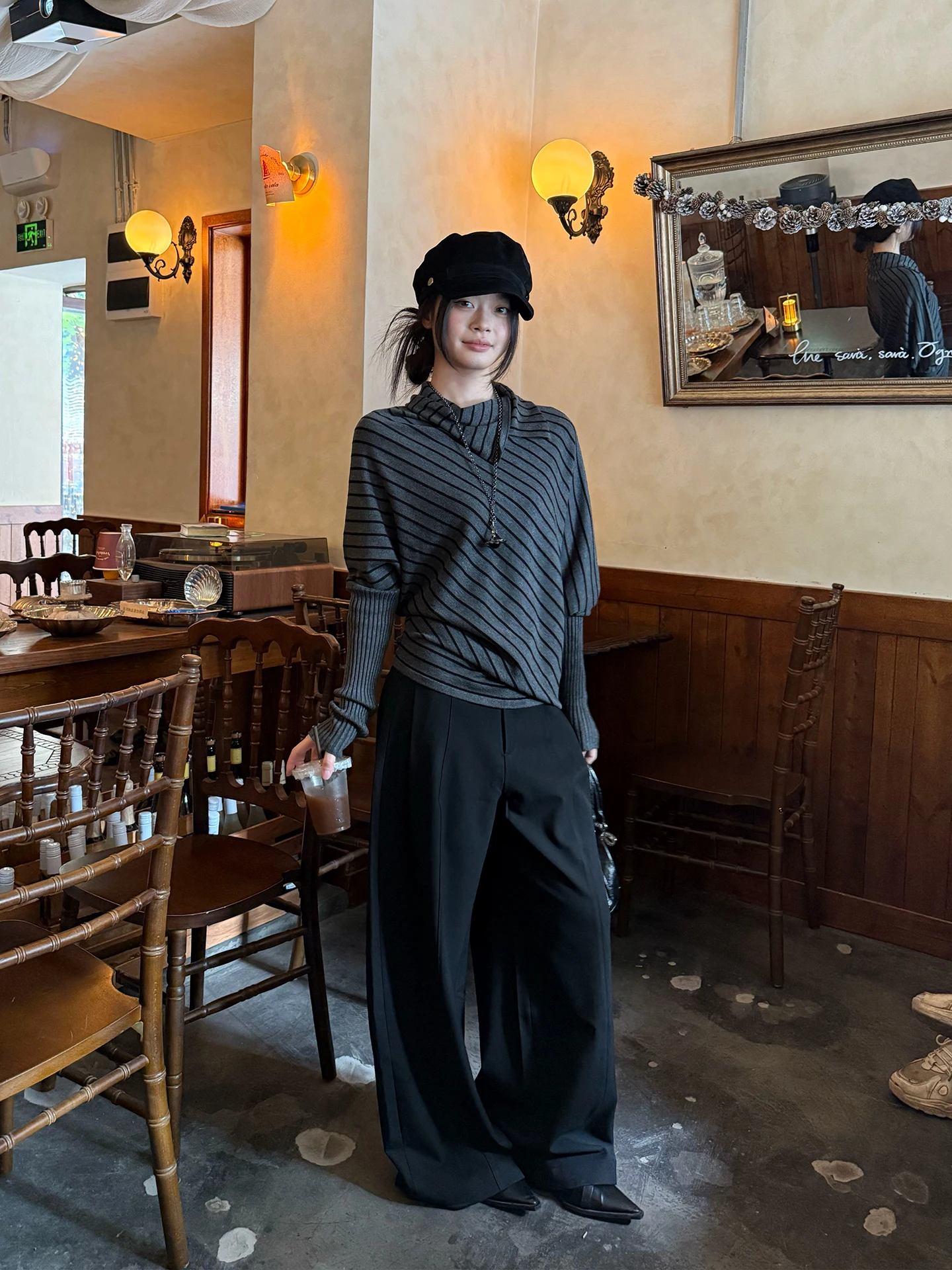 丈の長いパンツ おすすめのスタイルと実際の着用シーン