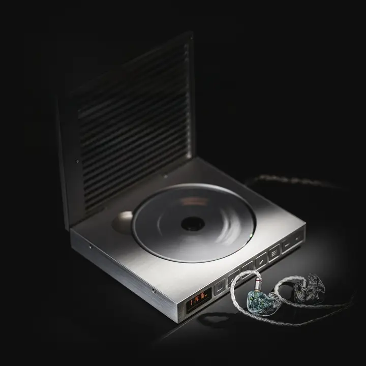 水月雨 2ULTRAポータブルCDプレーヤー【Hi-Fi・高保真・4.4mmバランス出力・多機能】