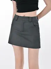 夏用ハイウエストAラインスカート【ショート丈・小柄女性向け・タイトスタイル】（セットアップ対応）
