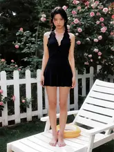 breeze holiday 理想的な体型を実現！女性用ワンピース水着【体型カバー・リゾートスタイル・極上の柔らかさ】