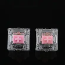 自作キーボード用 キースイッチ 静音 リニア サクラ軸 ローズ軸 「SotckRoselios」「Sakurios」