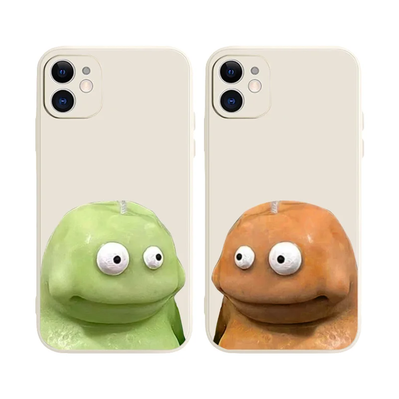 カラフルなユーモアスマホケース：iPhone・Android対応の柔らかいシリコンケースの実用性とデザイン