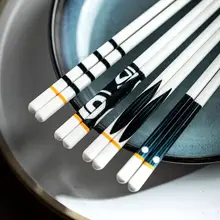 家庭用陶器製箸【和風デザイン・抗菌・滑り止め・高温対応】