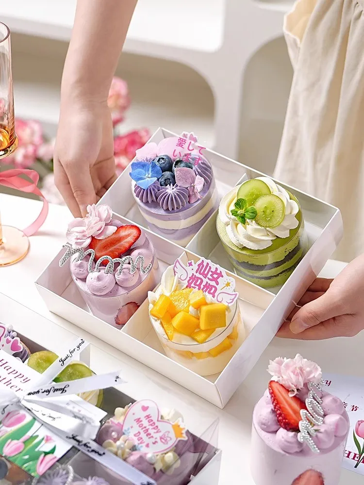 母の日 2026 に贈る伝統的でパーソナライズ可能なケーキボックスセット