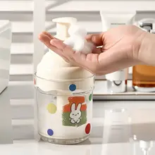 泡立て器型洗顔ムースボトル【押すだけで簡単・シャンプー用】