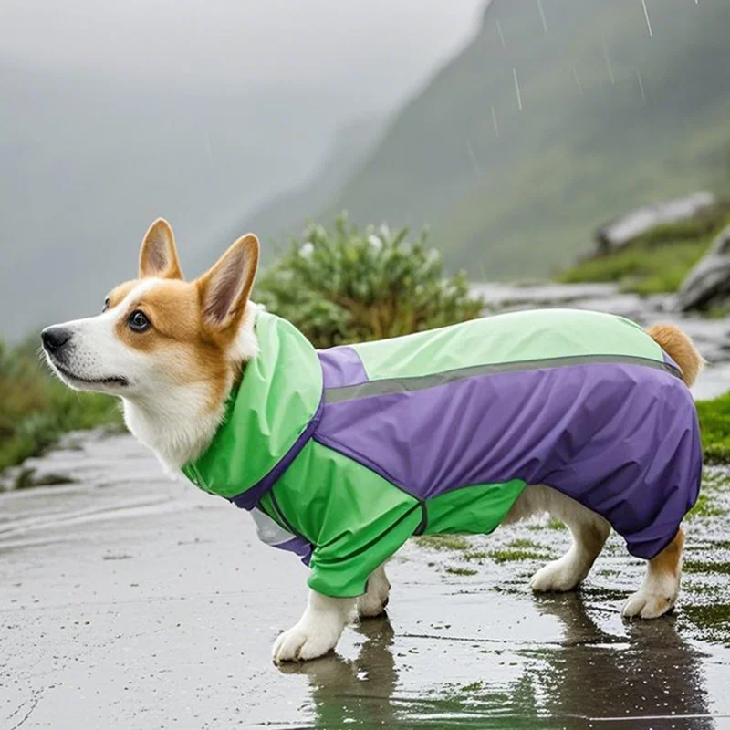 犬のお散歩グッズをコスパ良く揃える方法 - 防水フルカバー雨具のサイズ・色・メンテナンス