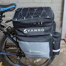 自転車用リアラックバッグ【ハードボード・トレッキング・アウトドア】