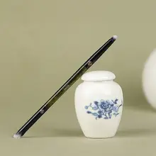 二重頭の小型コンシーラーブラシ【極上の柔らかさ・細部仕上げ用】