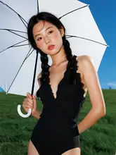 breeze holiday 理想的な体型を実現！女性用ワンピース水着【体型カバー・リゾートスタイル・極上の柔らかさ】