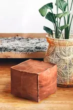 皮製クッション蒲団【用・座卓・スツール】